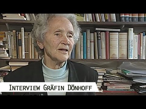 Marion Gräfin Dönhoff über ihre Flucht vor der Roten Armee