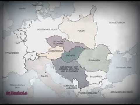 Die Grenzen Europas vor und nach dem Ersten Weltkrieg