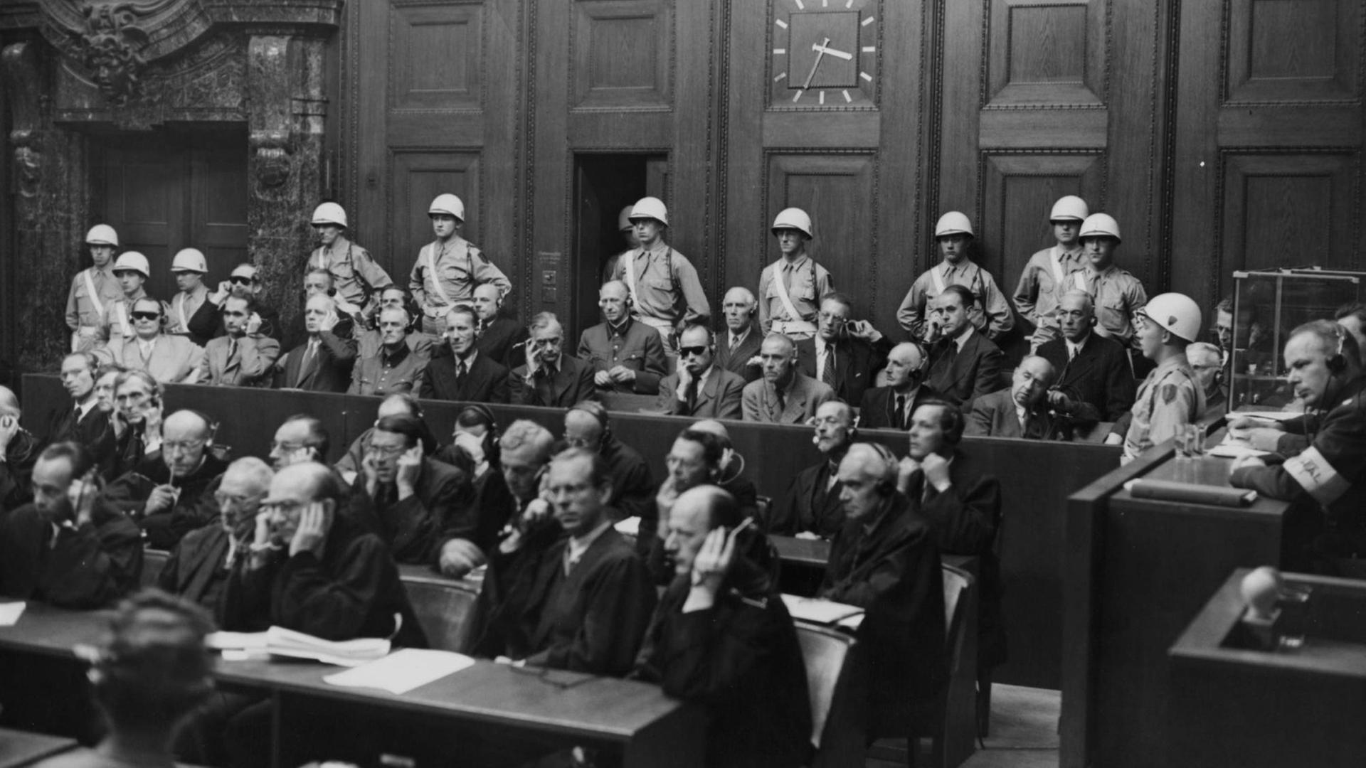 Vor 75 Jahren: Urteile im Nürnberger Prozess - 