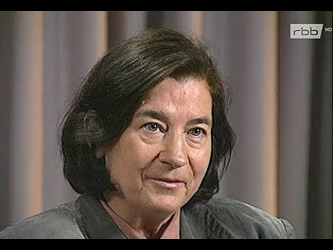 Zur Person - Christa Wolf im Gespräch mit Günter Gaus (1993)