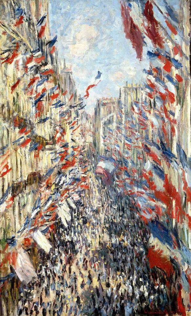 Rue Montorgueil, Paris, Festival of June 30, 1878.