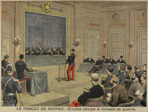 Der Dreyfus-Prozess vor dem Kriegsgericht in Rennes vom 7. August bis 9. September 1899