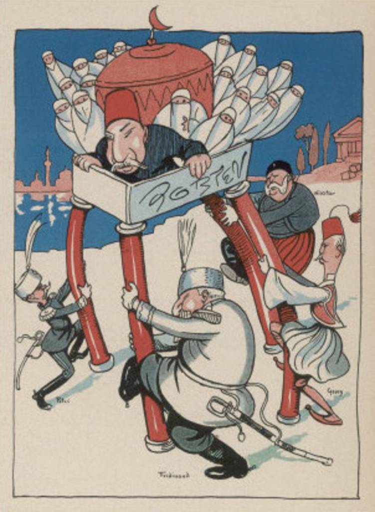 Caricature of the Balkan Wars (1912-1913)
