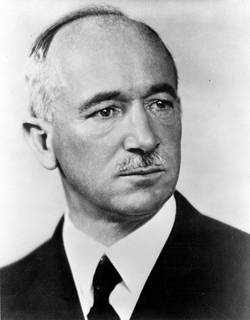 Edvard Beneš, second President of Czechoslovakia and leader of the Czechoslovak government-in-exile.