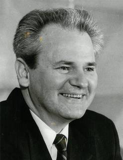 Der ehemalige Präsident Serbiens Slobodan Milošević.